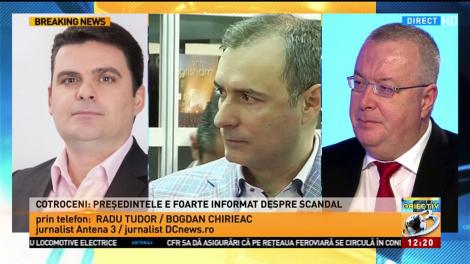 Radu Tudor: Klaus Iohannis a fost implicat &icirc;n decizia suspendării lui Florian Coldea din SRI