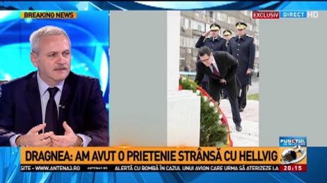 Liviu Dragnea, despre Eduard Hellvig: Am avut o prietenie str&acirc;nsă cu el