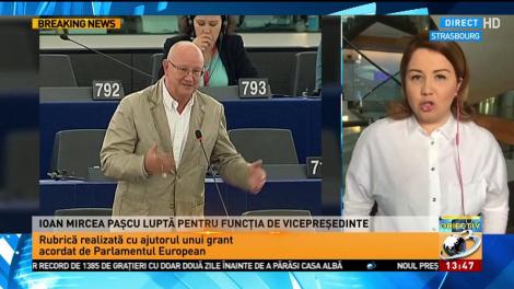 Be EU: Ioan Mircea Pașcu luptă pentru funcția de vicepreședinte în Parlamentul European