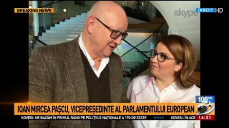 Ioan Mircea Pașcu, vicepreședinte al Parlamentului European
