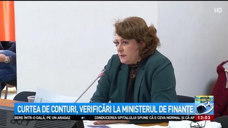 Curtea de conturi, verificări la Ministerul de Finanțe