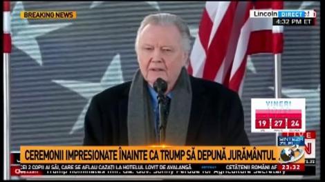 Imagini de la ceremoniile premergătoare depunerii jurăm&acirc;ntului lui Trump