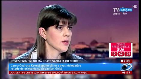 Kovesi: Nimeni nu mă poate șantaja cu nimic