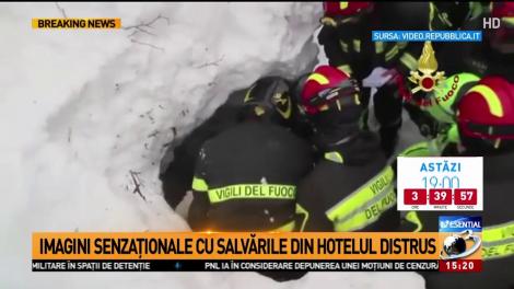 Imagini senzaționale cu salvarea supraviețuitorilor de sub dăr&acirc;mături