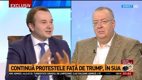 Imagini de la proteste față de Trump, din SUA