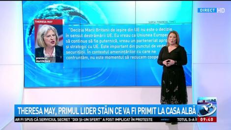 Be EU. Primul lider străin care va fi primit la Casa Albă