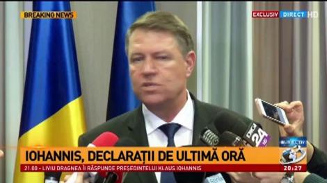 Klaus Iohannis, la Strasbourg: &bdquo;Nu va fi niciun fel de amendă de la CEDO. Rezolvăm problema acasă&rdquo;
