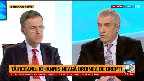 Tăriceanu: Iohannis s-a remarcat la Cotroceni ca un ficus decorativ