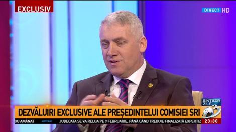 Șeful comisiei de control SRI, despre acoperiții din politică, justiție și presă