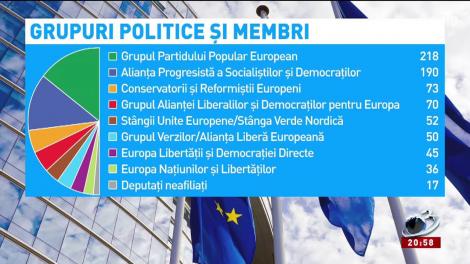 Structura parlamentului european: Grupurile politice