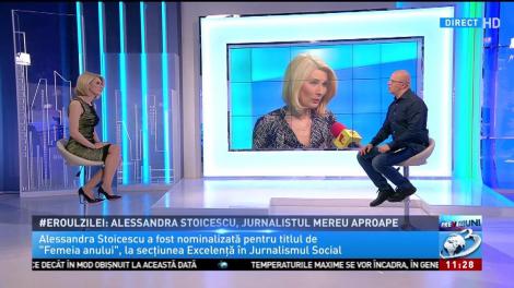 Eroul zilei. Alessandra Stoicescu, jurnalistul mereu aproape