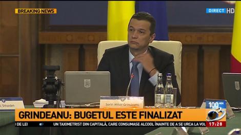 Sorin Grindeanu, declaraţii după şedinţa de guvern privind bugetul