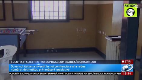 Soluția Italiei pentru supraaglomerarea &icirc;nchisorilor