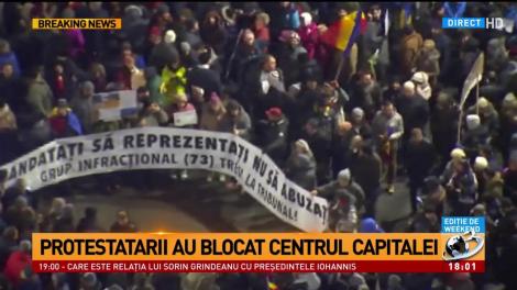 Noi proteste faţă de graţiere în Bucureşti şi în ţară