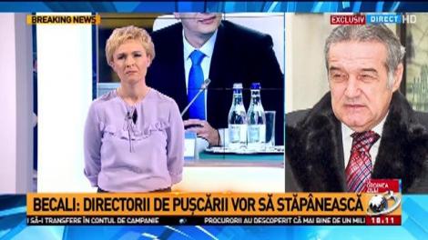 Gigi Becali: Vreau graţiere pentru că ştiu ce e acolo. Legea nu se respectă în puşcărie. Oamenii sunt exterminaţi în puşcărie