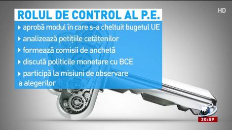 Rolurile Parlamentului European