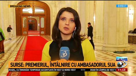 Grindeanu este la o &icirc;nt&acirc;lnire cu ambasadorul Hans Klemm