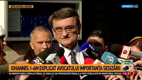 Victor Ciorbea, după discuţia cu preşedintele Iohannis