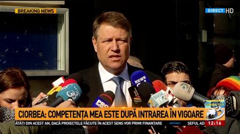 Klaus Iohannis, după întâlnirea cu avocatul poporului