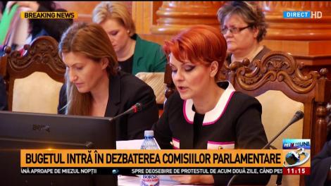 Declarații de la dezbaterea Comisiilor Parlamentare