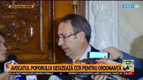 Valer Dorneanu, președintele CCR : Avem o singură presiune, a legii și a constituției și a obligației de a le respecta