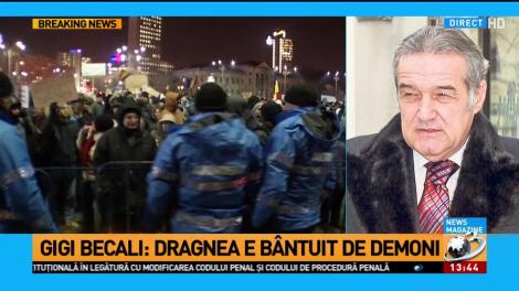 Gigi Becali: Duminică seară voi fi și eu la protestul din Piața Victoriei