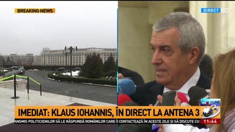 Tăriceanu, despre lipsa lui Grindeanu din Parlament la discursul președintelui