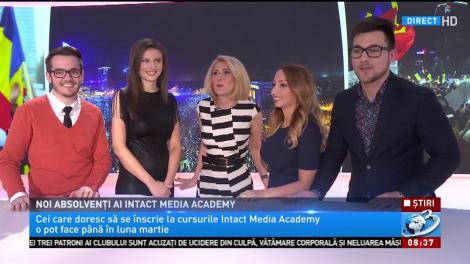 Cursanţii de la Intact Media Academy şi-au susţinut examenul final