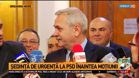 Liviu Dragnea, &icirc;naintea votului pe moțiune: Sorin Grindeanu are toată susținerea mea