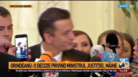 Grindeanu: Voi discuta cu Iordache în seara asta