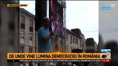 De unde vine lumina democrației &icirc;n Rom&acirc;nia. Klaus Iohannis vs. Traian Băsescu