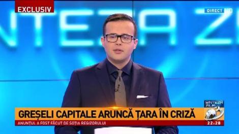 Greșeli capitale care aruncă țara în criză - III