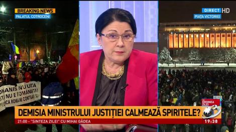 Ecaterina Andronescu: Mi se părea normal într-o ţară europeană ca cei care au câştigat alegerile să fie recunoscuţi