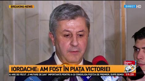 Florin Iordache: Am fost în piaţa Victoriei