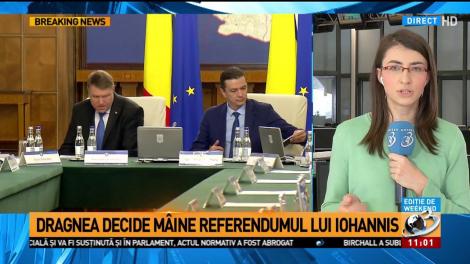 Ioahnnis, o nouă lovitură pentru Dragnea şi Guvern