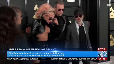 Adele, regina galei premiilor Grammy