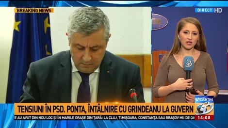 Ce au discutat Ponta și Grindeanu