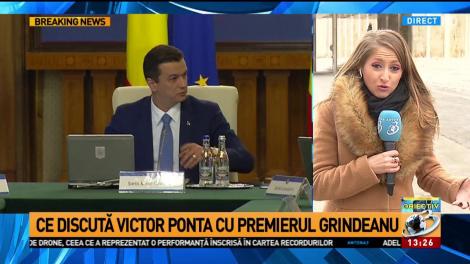 Victor Ponta, &icirc;nt&acirc;lnire cu premierul Grindeanu