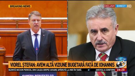 Viorel Ștefan: Nu văd motive reale pentru ca bugetul să nu fie promulgat