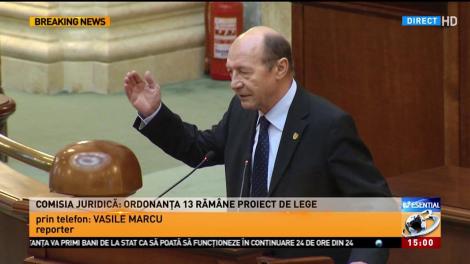 Ordonanța 13 răm&acirc;ne proiect de lege