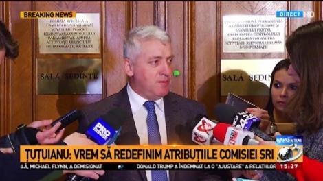 Ce au găsit parlamentarii &icirc;n raportul de activitate al SRI. Adrian Țuțuianu: Vrem să redefinim atribuțiile comisiei SRI