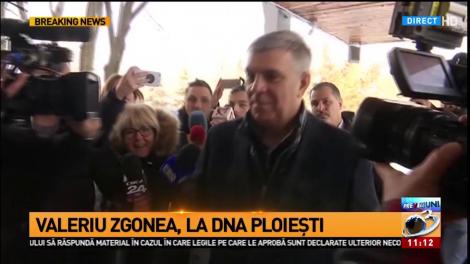 Imagini cu Zgonea la DNA Ploiești