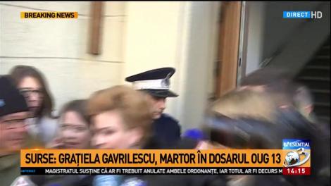 Grațiela Gavrilescu a ieșit de la DNA