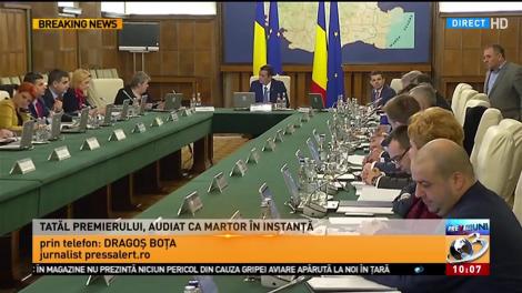 Tatăl premierului Grindeanu ar putea fi audiat ca martor