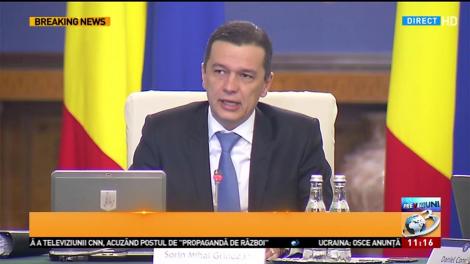 A &icirc;nceput ședința de Guvern. Grindeanu: Așteptăm promulgarea bugetului