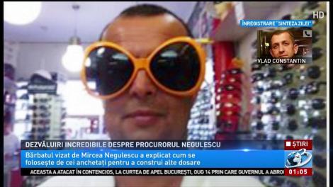 Dezvăluiri incredibile despre procurorul Negulescu