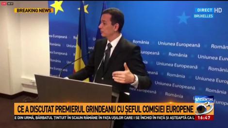 Sorin Grindeanu: Am avut discuții cât se poate de deschise cu oficialii europeni