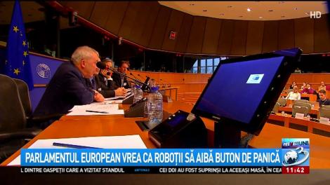 Parlamentul European vrea ca roboții să aibă buton de panică