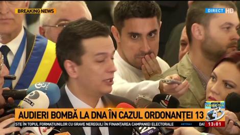 Sorin Grindeanu: Mi se pare ciudat că sunt chemați miniștrii la DNA, pentru Ordonanța 13. CCR a spus că Guvernul a acționat legal