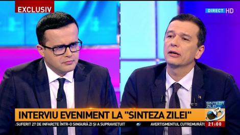 Sorin Grindeanu, la Sinteza zilei: „Nu am teamă; nu ne oprește nimic să guvernăm”